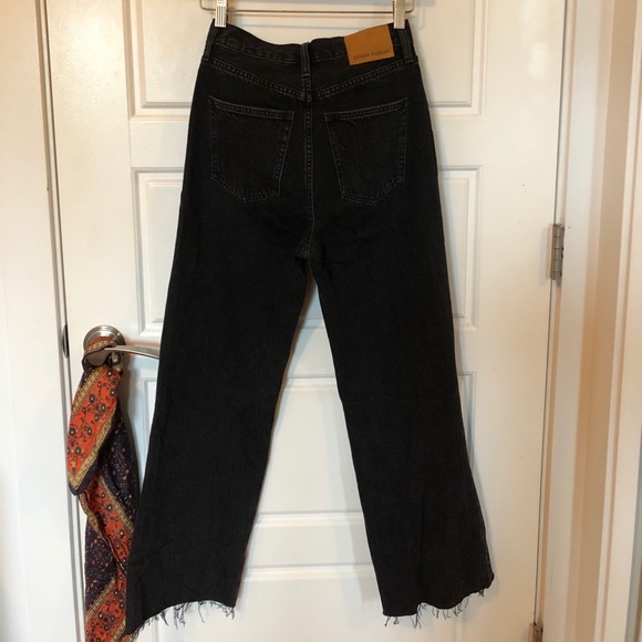 Denim Forum Farrah high rise wide leg jeans - Picture 3 of 3